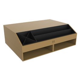 Oxford Support pour écran "Savana", en carton, naturel