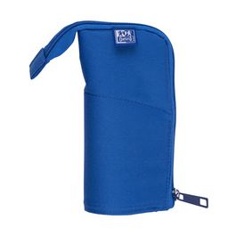 Oxford Trousse "Stand-Up", polyester, bleu
