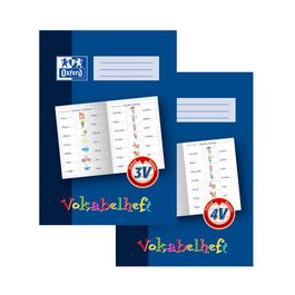 Oxford Vokabelheft, Lineatur: 3V, DIN A4, 16 Blatt