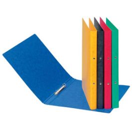 PAGNA Classeur 2 anneaux, en carton, noir