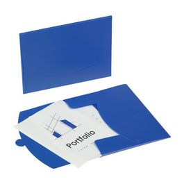 PAGNA Pochette à documents "Wallet", A4, PP, bleu