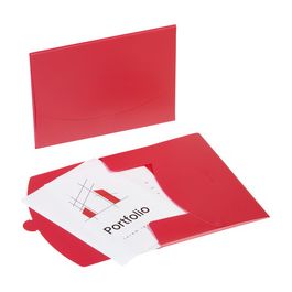 PAGNA Pochette à documents "Wallet", A4, PP, rouge