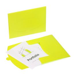 PAGNA Pochette à documents "Wallet", A4, PP, vert tilleul