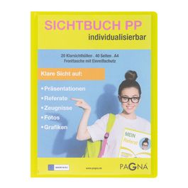 PAGNA Protège-documents de présentation "School", vert