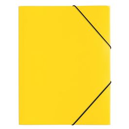 PAGNA chemise à élastique, A4, en PP, jaune