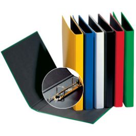 PAGNA classeur à anneaux "Basic Colours", jaune, format A4,