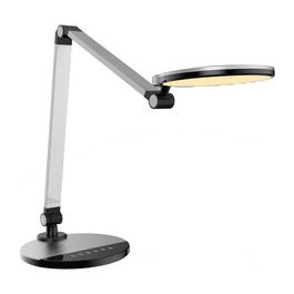 PAPERFLOW Lampe de table à LED CHUCK, socle, argent