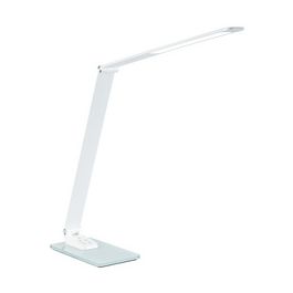 PAPERFLOW Lampe de table à LED OLGA, socle, blanc