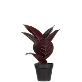 PAPERFLOW Plante artificielle "caoutchouc", hauteur: 360 mm