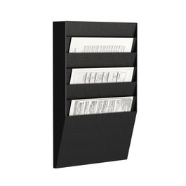 PAPERFLOW Trieur mural, 6 compartiments, A4 paysage, noir