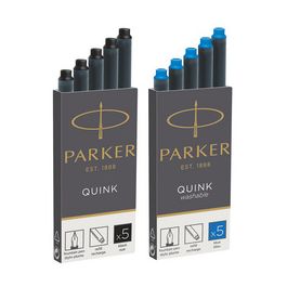 PARKER Cartouches d'encre longues QUINK, noir
