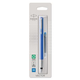 PARKER Stylo plume VECTOR, taille de plume: M, bleu