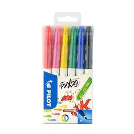 PILOT Feutre effaçable FRIXION COLORS, étui de 6
