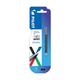 PILOT Mine de rechange FRIXION 4 COLORS, blister de 2, noir
