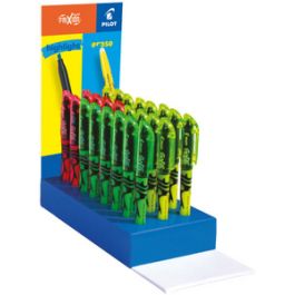 PILOT Surligneur FRIXION light, présentoir de 40 pièces