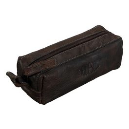PRIDE&SOUL Trousse, cuir, marron foncé