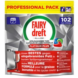 P&G Professional FAIRY Capsules lave-vaisselle Platinum Plus