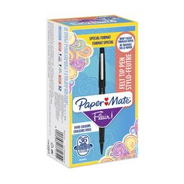 Paper:Mate Stylo feutre Flair Original, Value Pack, noir