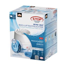 Pattex Déshumidificateur pour salle de bain AERO 360, blanc
