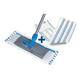 Peggy Perfect Balai à frange à manche télescopique