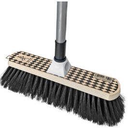 Peggy Perfect Balai avec manche "Arlequin", bois