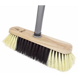 Peggy Perfect Balai en bois avec manche en métal