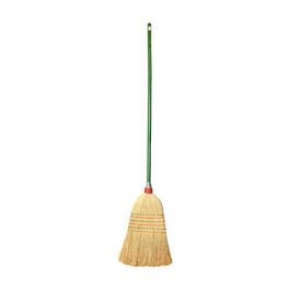 Peggy Perfect Balai paille de riz, manche en bois, 6 fils