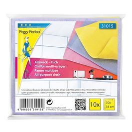 Peggy Perfect Chiffon multi-usage non-tissé, paquet de 10