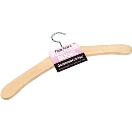Peggy Perfect Cintre en bois sans barre, laqué naturel