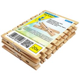 Peggy Perfect Pinces à linge, en bois, longueur: 75 mm