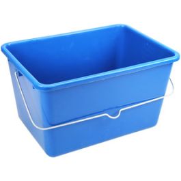 Peggy Perfect Seau avec anse en acier, 12 litres, bleu