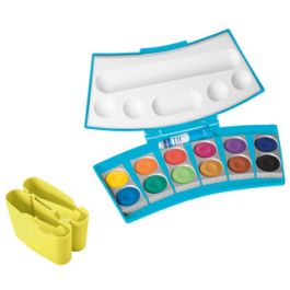 Pelikan Boîte de peinture ProColor 735, 12 couleurs