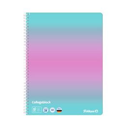 Pelikan Cahier à spirale Color Edition, A4, menthe/rose