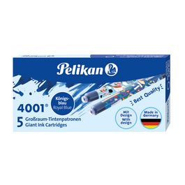 Pelikan Cartouches d'encre grand volume GTP/F/5-2/B, bleu