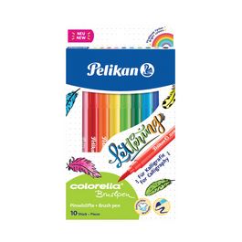 Pelikan Feutre colorella brushpen, étui en carton de 10