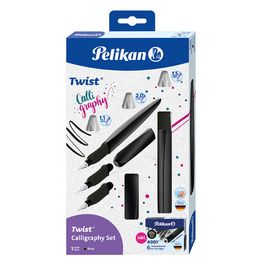 Pelikan Twist Stylo plume de calligraphie, kit