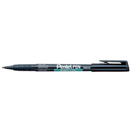 Pentel Marqueur permanent GREEN-LABEL NMS50, noir