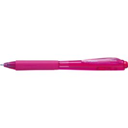 Pentel Stylo à bille rétractable BK440, rose