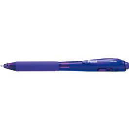 Pentel stylo à bille rétractable BK440, violet