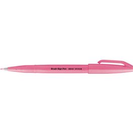 PentelArts Stylo feutre Brush Sign Pen SES15, rose fluo
