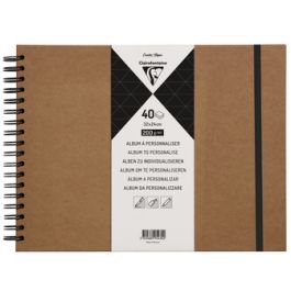 Pollen by Clairefontaine Carnet kraft 270 x 200 mm