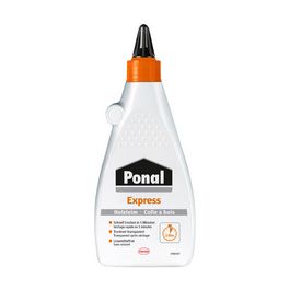 Ponal Colla à bois Express, sans solvant, tube de 550 g