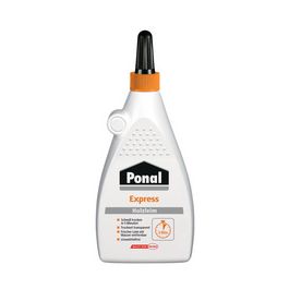 Ponal Colle à bois Express, sans solvant, tube de 225 g
