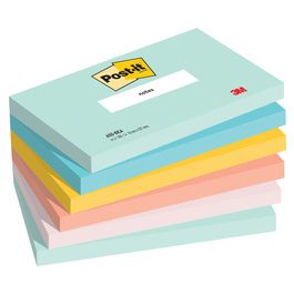 Post-it Bloc-note adhésif notes, 127 x 76 mm, Beachside