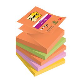 Post-it Bloc-note adhésif super sticky z-notes, 76 x 76 mm