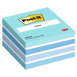 Post-it Bloc-note cube notes, 76 x 76 mm, bleu