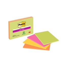 Post-it Bloc-note super sticky Meeting Notes, 203 x 153 mm