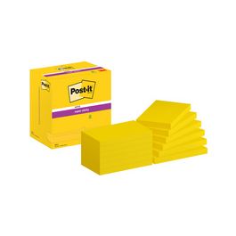 Post-it Bloc-note super sticky notes, 127x76 mm, ultra jaune