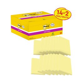 Post-it Bloc-note super sticky notes, 47,6 x 47,6 mm, 21+3