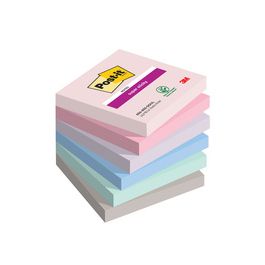 Post-it Bloc-note super sticky notes, 76 x 76 mm, Soulful